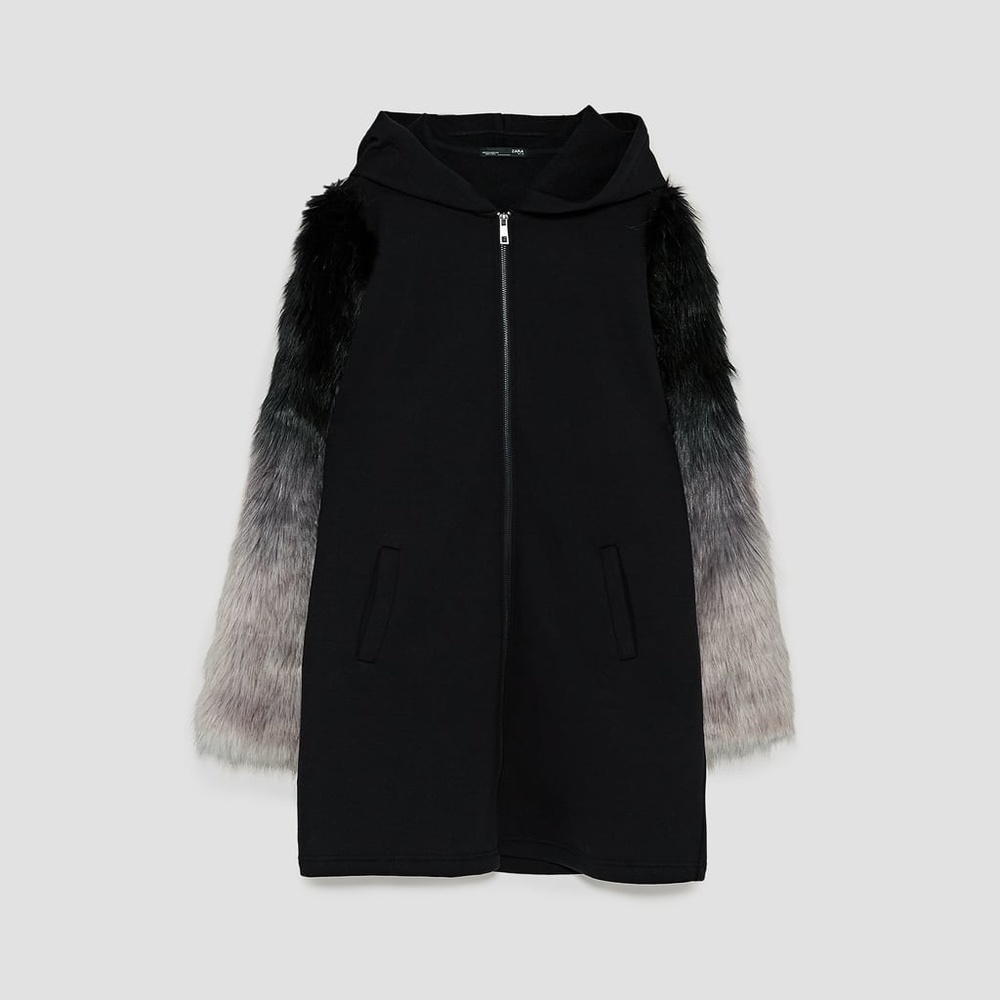 HOST PICK Last One! Sweatshirt/Coat w/Faux Sleeves - Picture 4 of 12